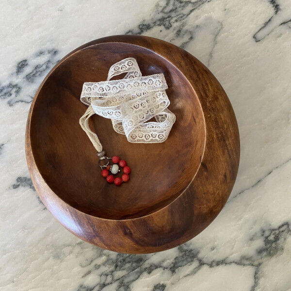 Wooden bowl