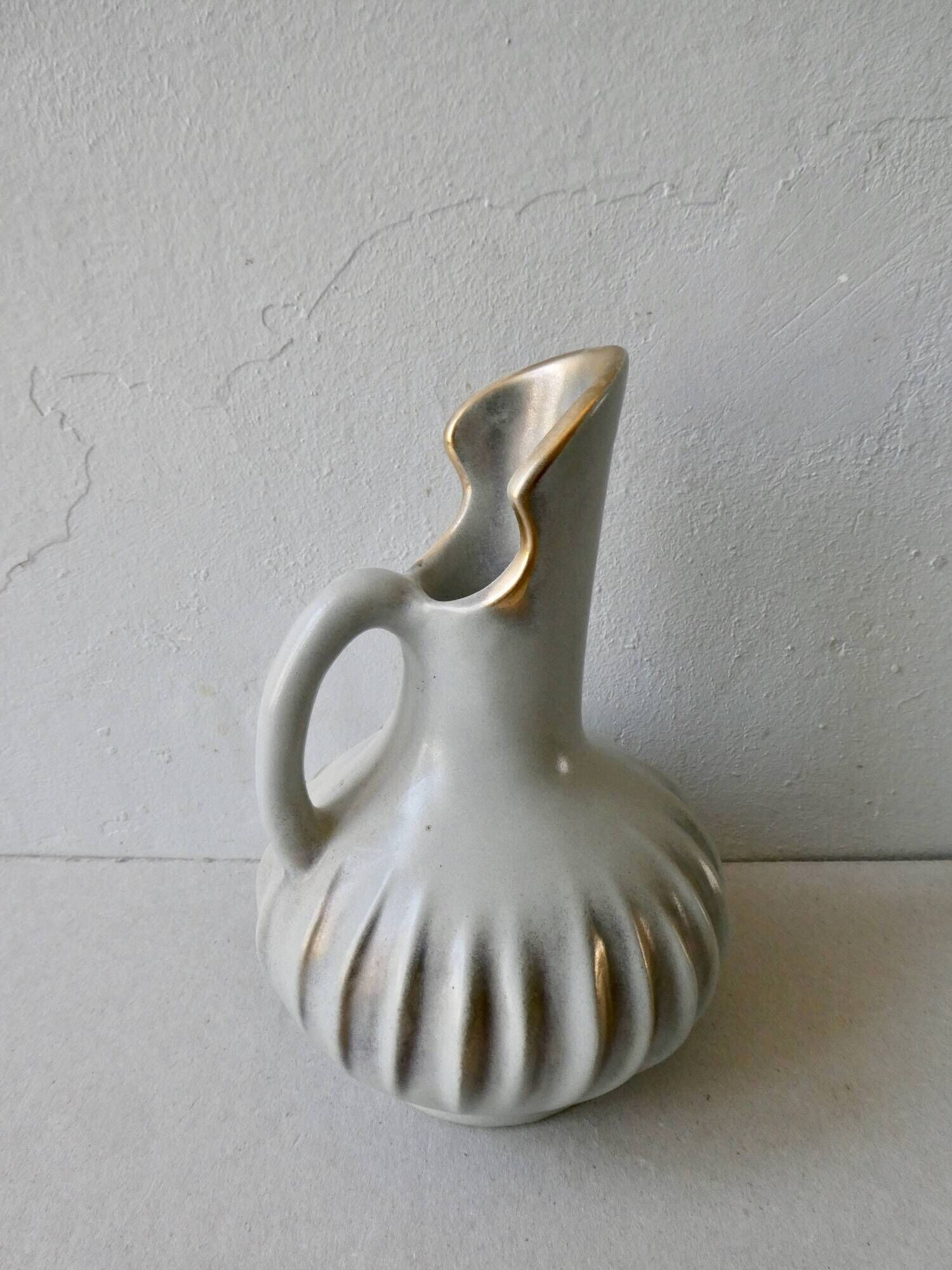 Ceramic vase B Letalle, Saint Clement, 1950s