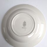 Lunéville earthenware hollow plate