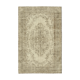 Hand-knotted unique turkish beige rug 200 cm x 300 cm