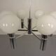 Opaline Glass Pendant Lamp from Sölken Leuchten, Germany, 1960s