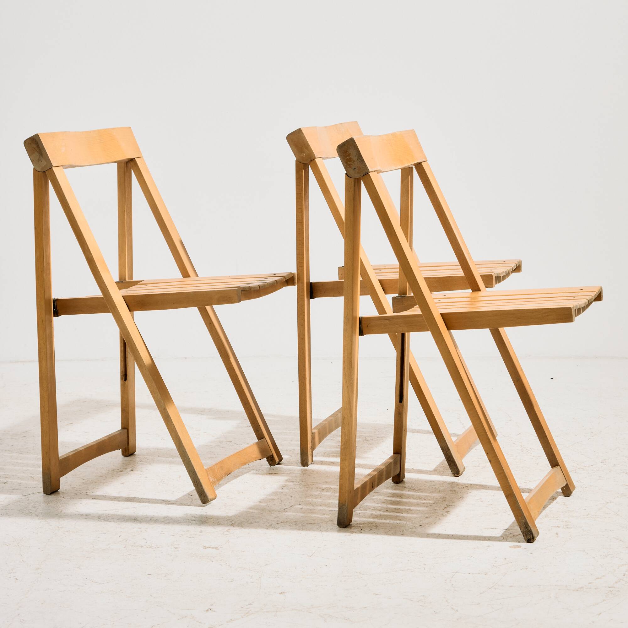Beech chair by Aldo Jacober for Alberto Bazzani