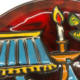 San Marino ceramic dish