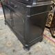 Louis Philippe two-body sideboard in blackened wood 19th