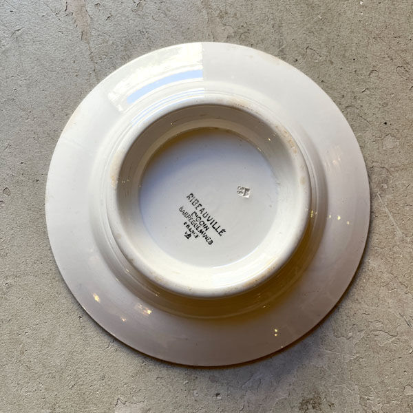 Standing cup "Ribeauvillé" in earthenware, Digoin – Sarreguemines