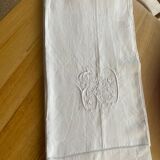 Old embroidered sheet