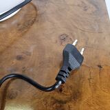 Lampe de table 2 feux en verre de Murano, 1970