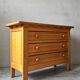 Commode ancienne en chêne massif, esprit Arts & Crafts
