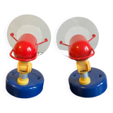 Pair of Memphis style spotlights from the 85/90s in box
