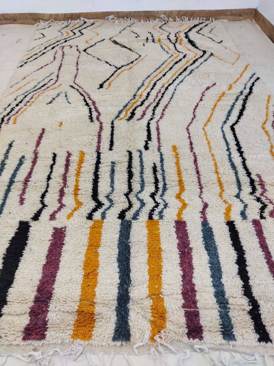 Handmade Moroccan Berber rug 310 X 197 CM