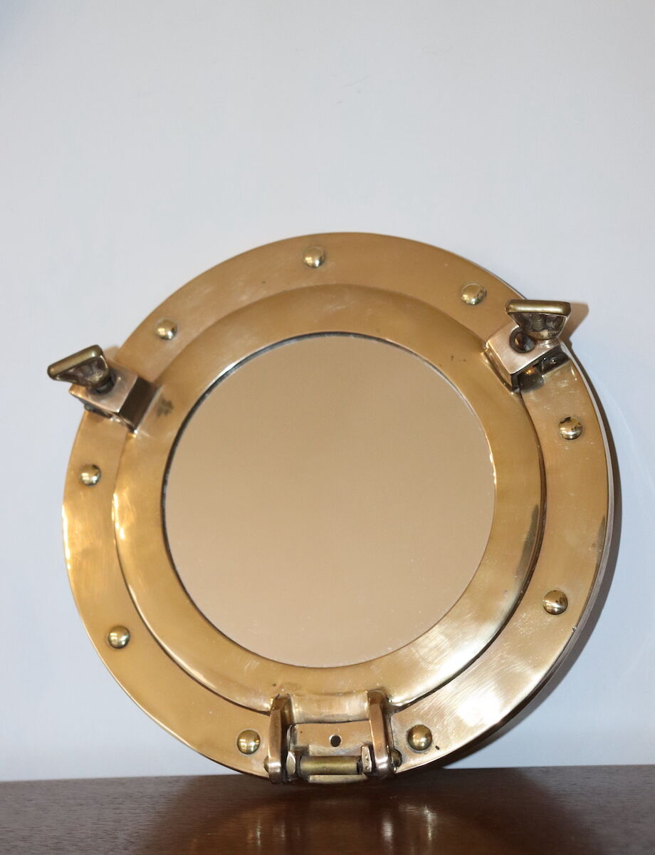 Mirror boat porthole