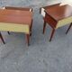 Pair of 50s Scandinavian style bedside tables