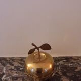 Pomme en laiton années 70