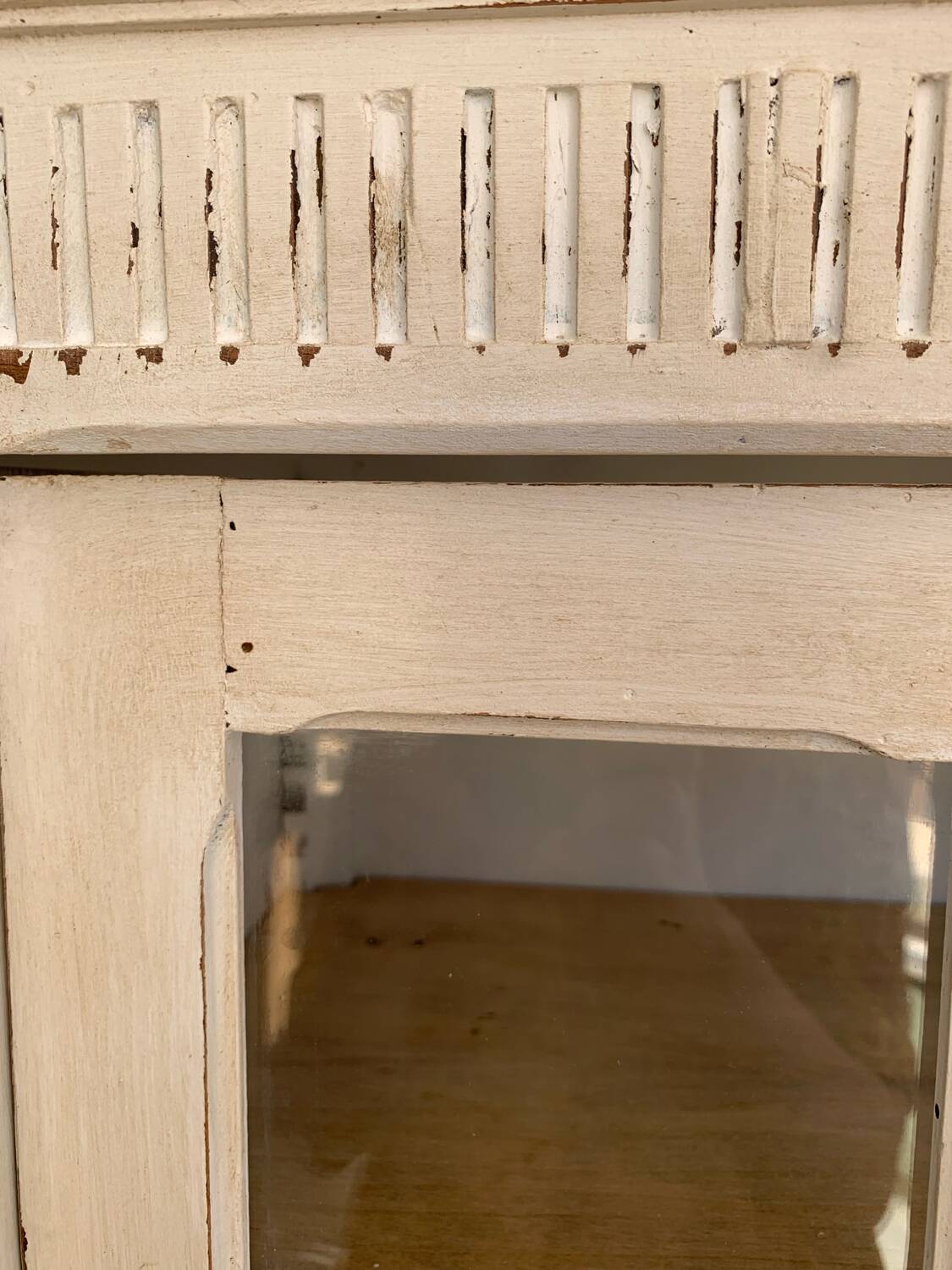 Parisian glass cabinet