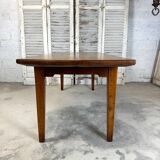 19th century beech farm table