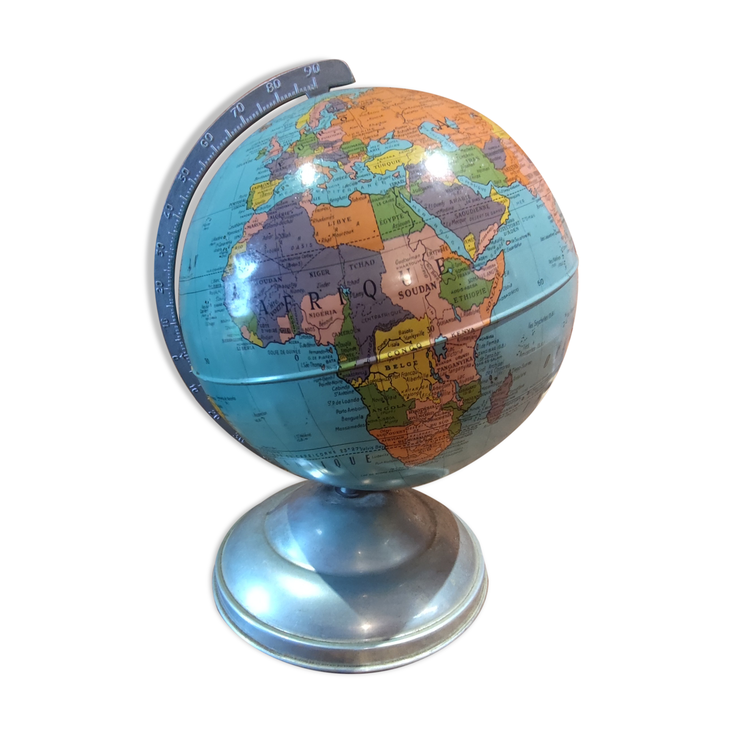 Vintage metal/Taride globe