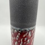 West Germany Cylindrical Vase