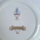 Vintage blue green dinner plates