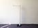 L-shaped metal floor lamp, 1970's/1980's