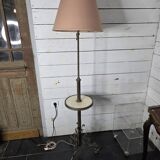 Napoleon III floor lamp in bronze and brass