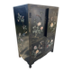 Lacquered Chinese furniture with semi-precious stones 1970
