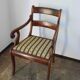 Antique mahogany armchair in the Edwardian / Sheraton Revival style, 19th/2
