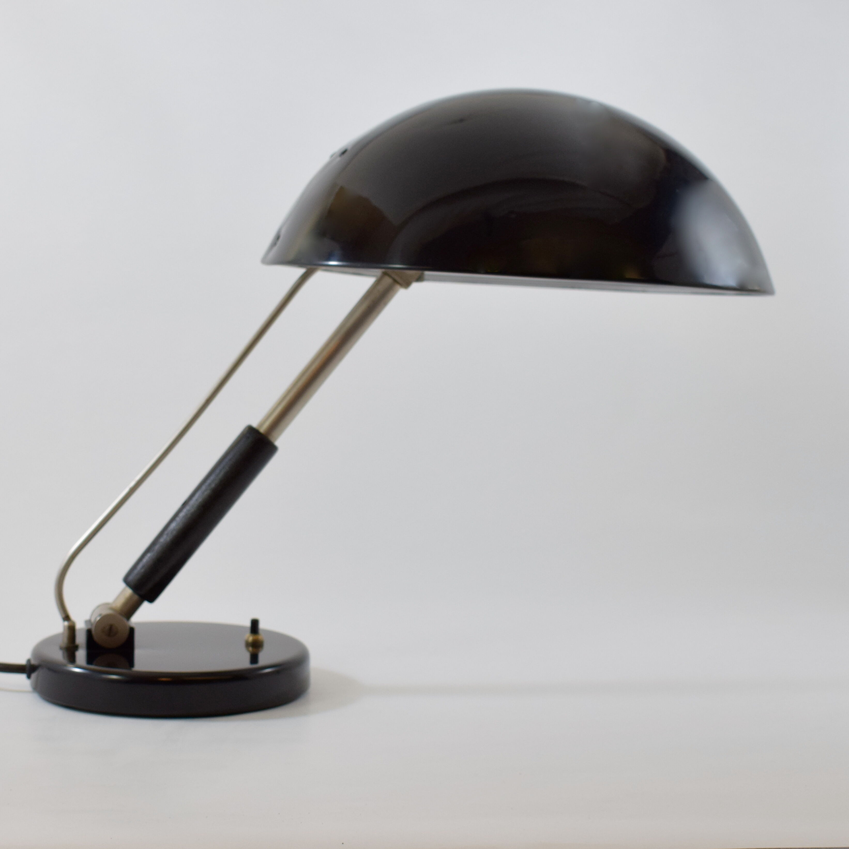 Karl Trabert's office bauhaus lamp, 1930, restored