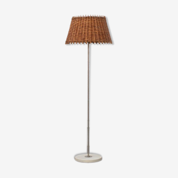 Floor lamp rattan