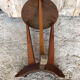 Sellette table appoint tripode bois vintage #a148