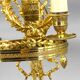 Pair of Gilded Bronze Wall Lights, Directoire Style, Two Lights