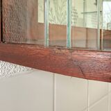 Hanging display cabinet in Art Deco style