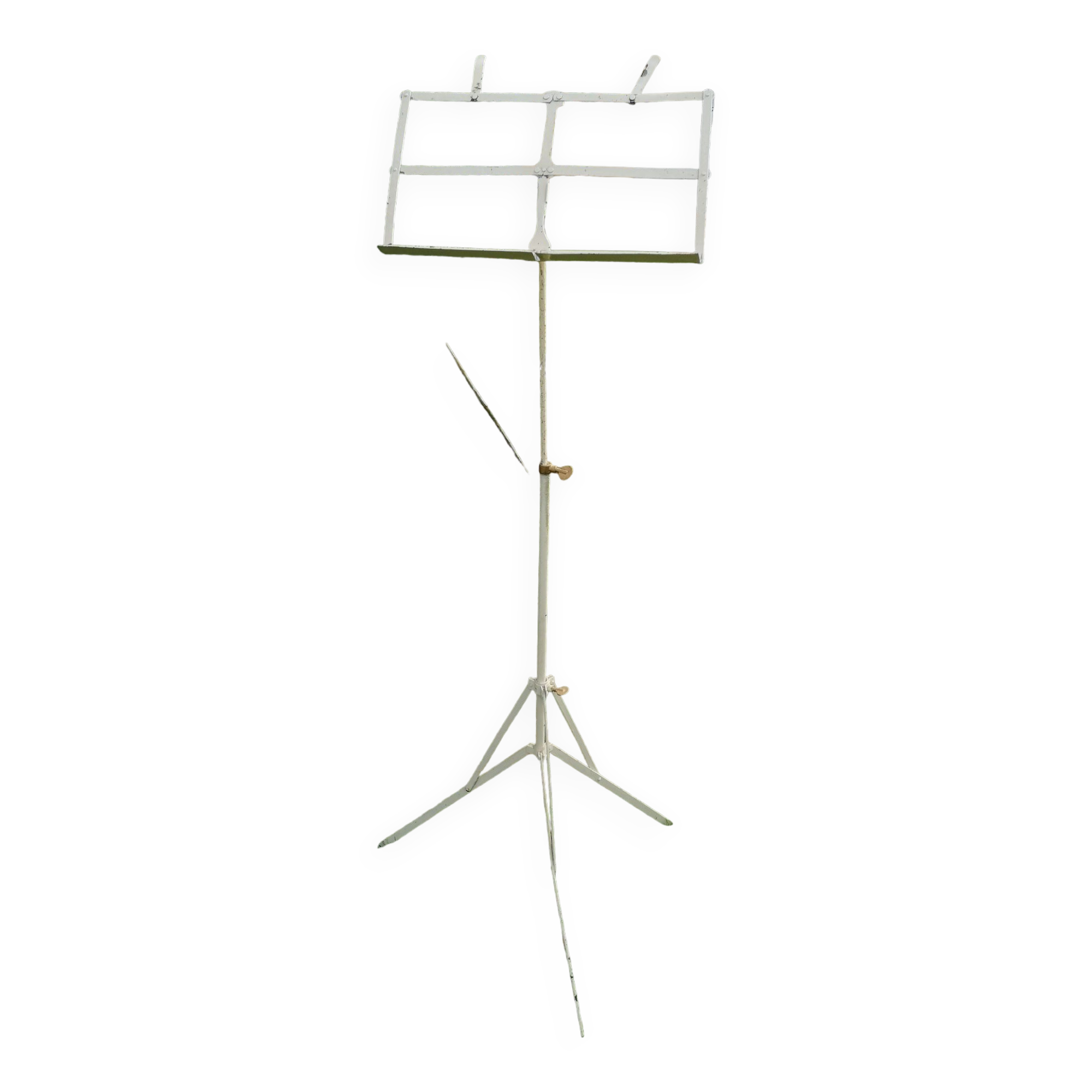 Antique wrought iron desk