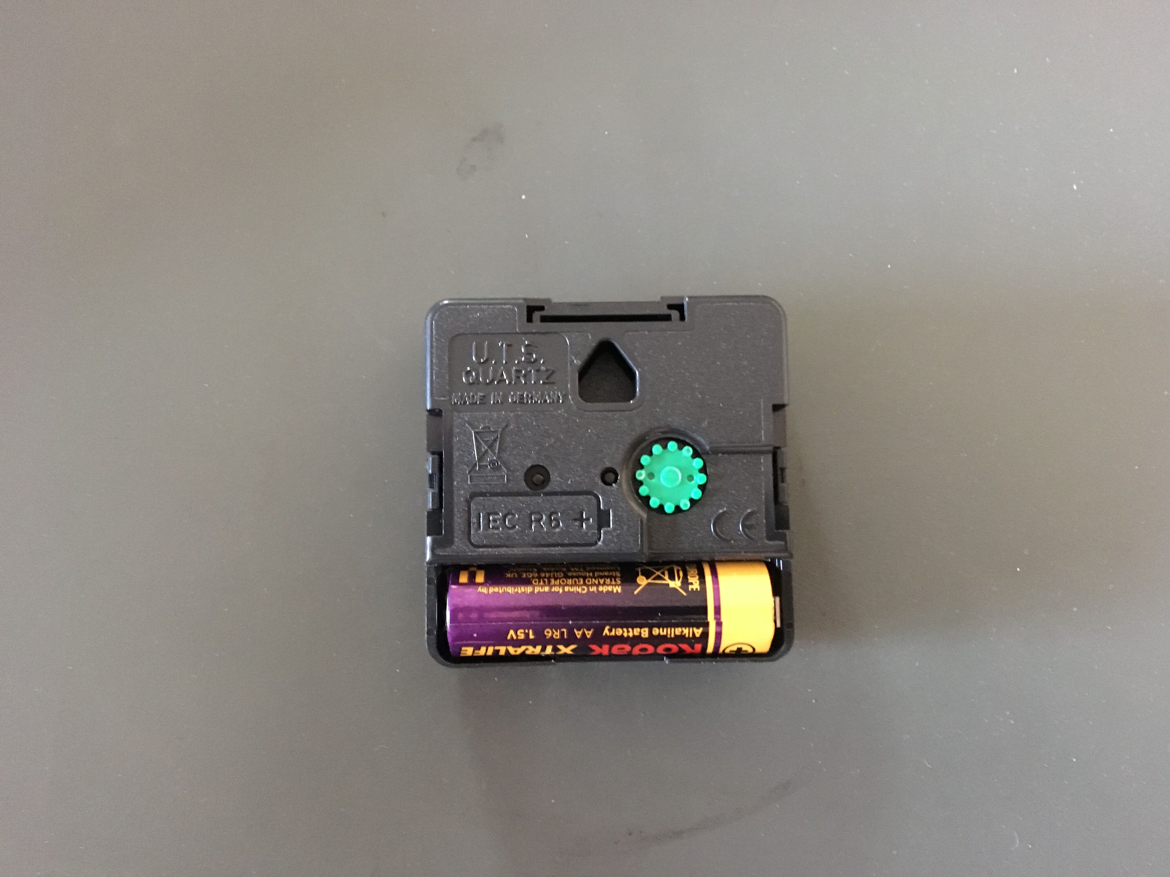 Brown Industrial Wall Clock From Pragotron, 1960s