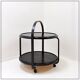 Mid-century blackened ash drinks cabinet - 20th century