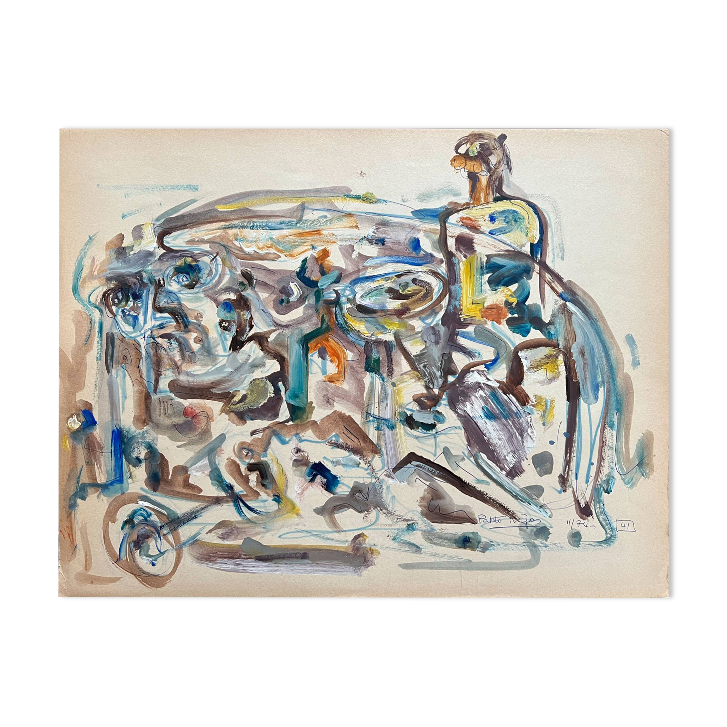 "Alcools" par Pablo Rejas (1924-2019)