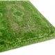 Overdyed Wool Vintage Handmade Carved Rug 180 cm x 288 cm
