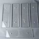Large model glass cleanliness plates for door