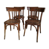 Lot of 4 chairs bistro Baumann
