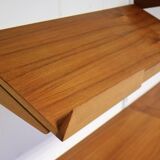 Vintage teak wall unit by Kai Kristiansen