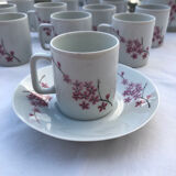 Service à café Myosotis rose