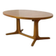 Baumann extendable oval dining table