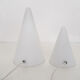 Set of two milk glass lights by Wofi Leuchten, Germany
