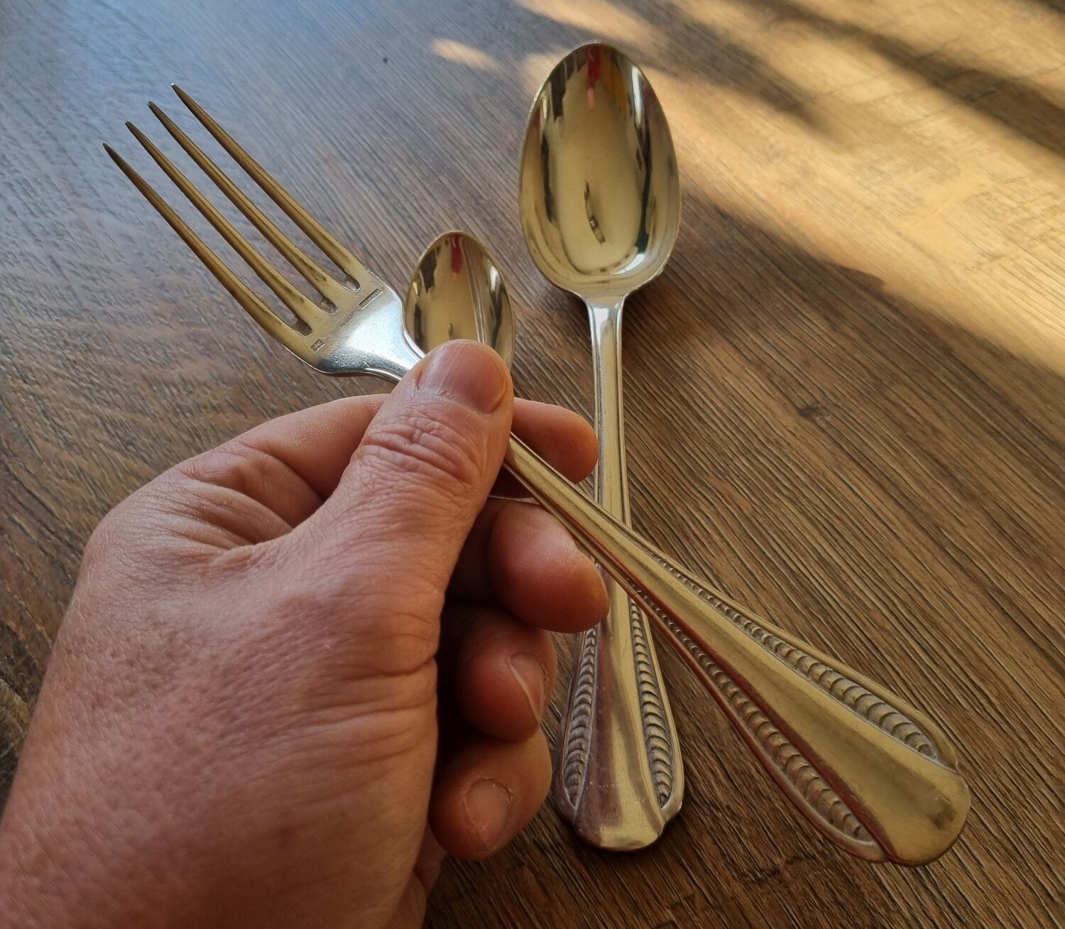 Ercuis silver cutlery