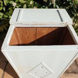 Coffre à linge en bois