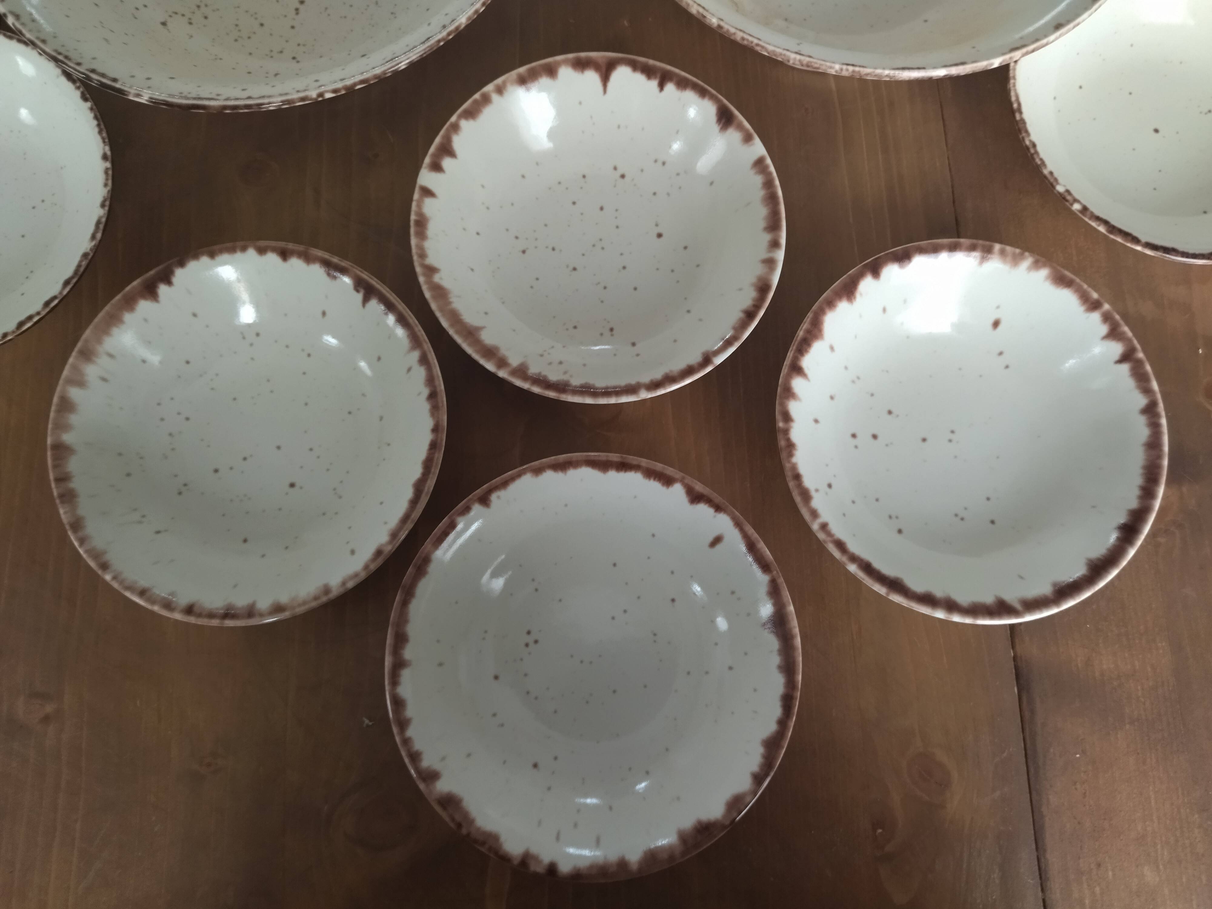 Fruit service Gien Lanzarote in vintage sandstone