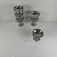 Set of 6 metal ice cream bowls, 1970 - Model A