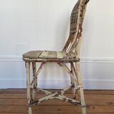 Old rattan chair