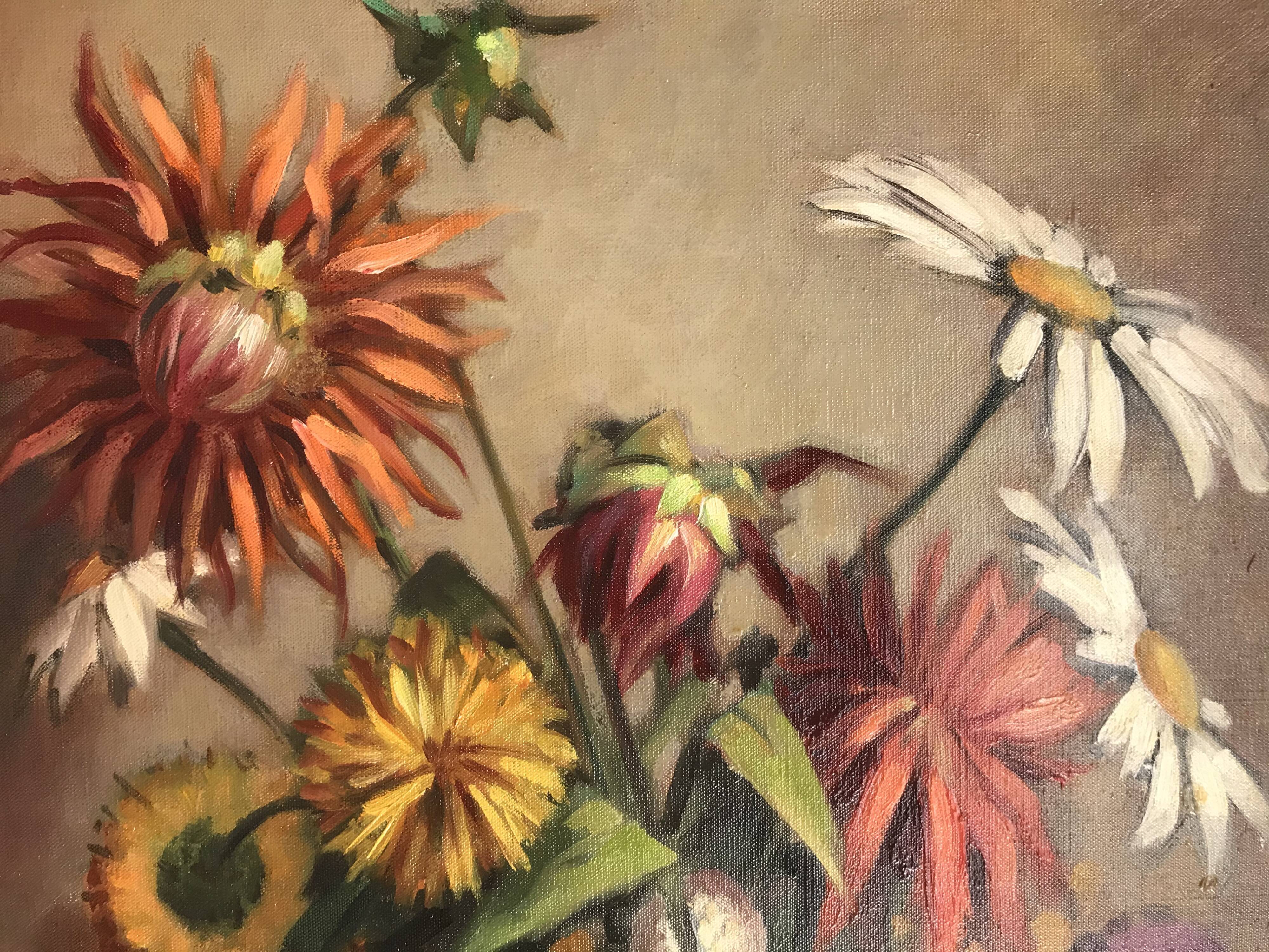 André Fau Flower Bouquet 1957