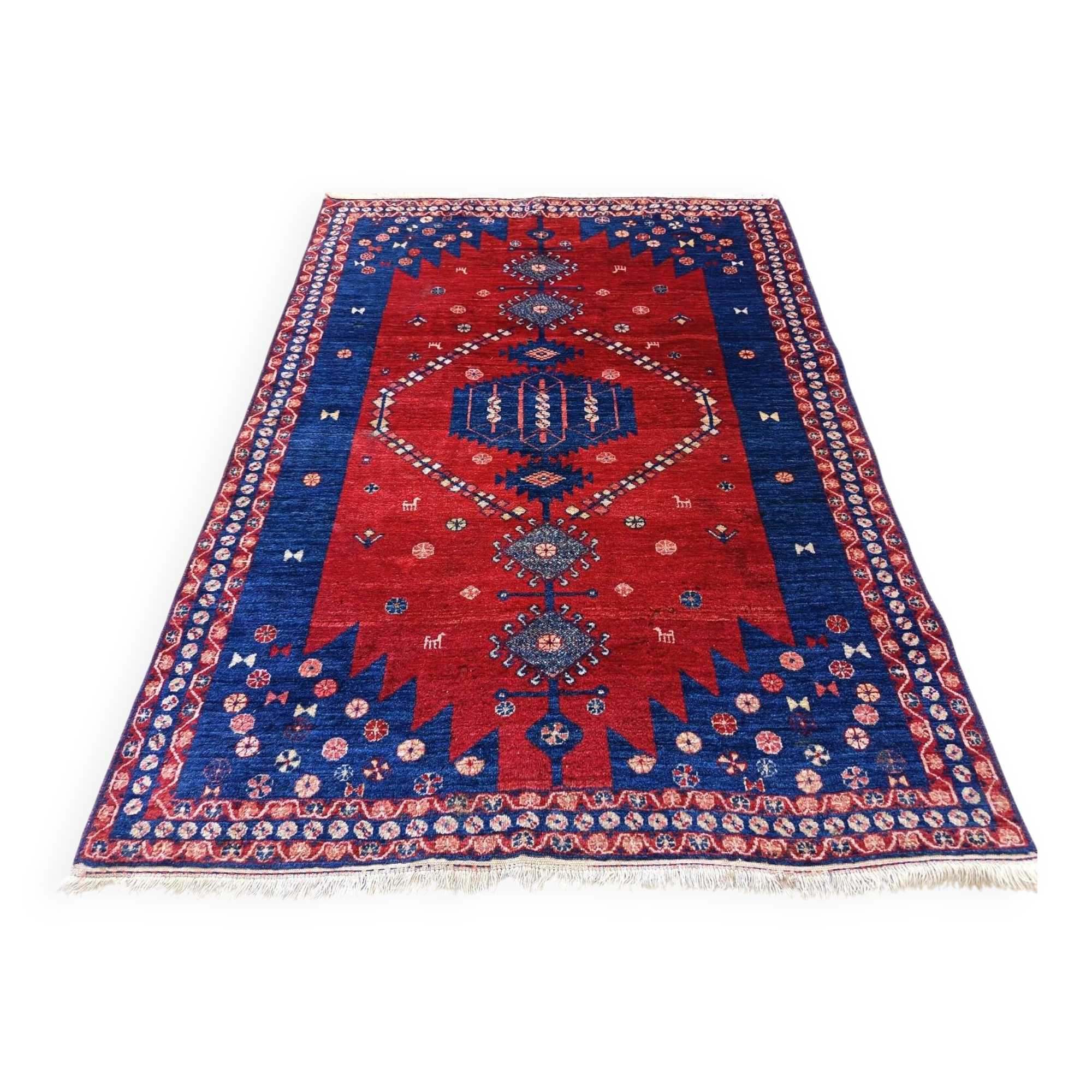 Handmade Persian Sirdjan rug