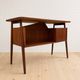 Bureau en teck petit danois par Gunnar Nielsen pour Tibergaard